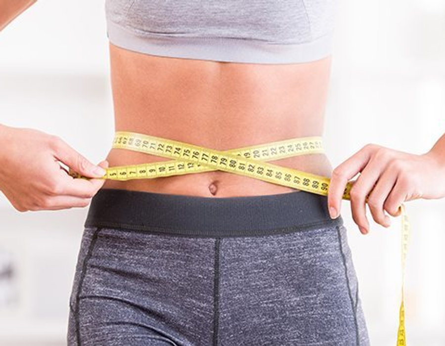 Patient on her weight loss journey
